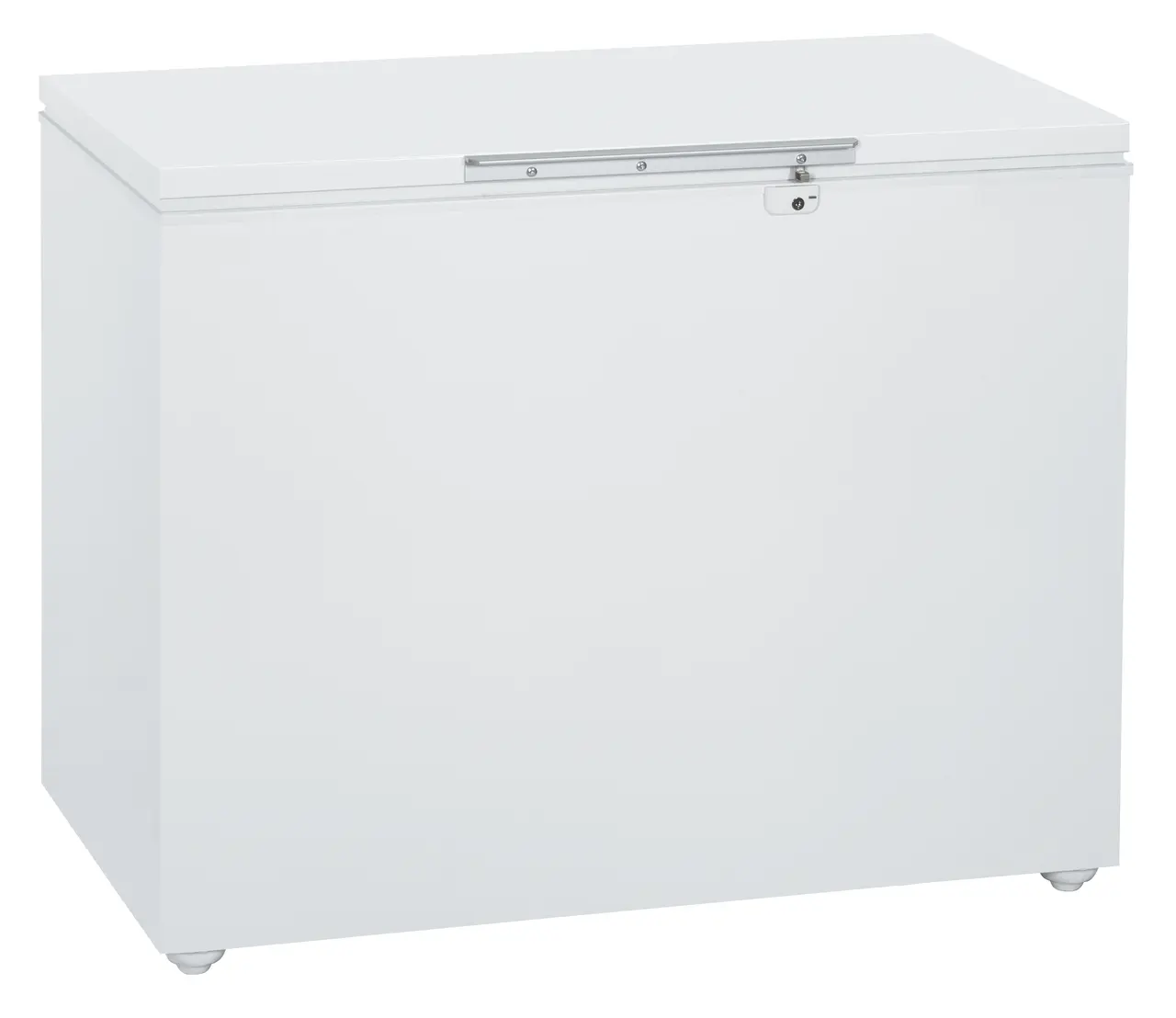 Product image, Perspective: oblique closed, Laboratory chest freezer with Comfort electronic controller, Casing colour: white