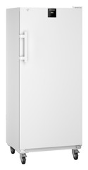 Product image, Perspective: oblique closed empty, Laboratory freezer with convection cooling, Casing colour: white, Door colour: white