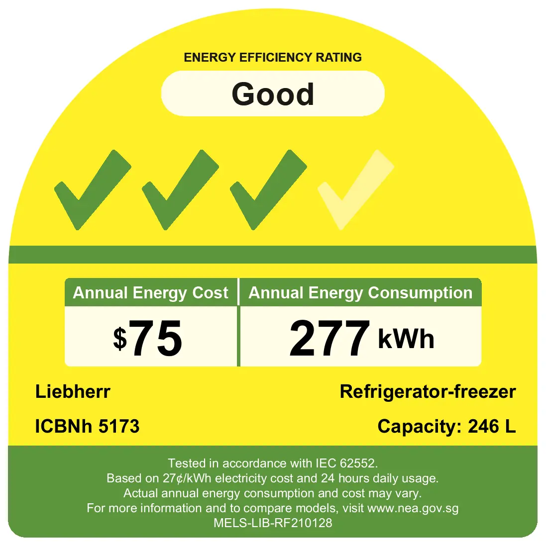 Energy label