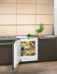 Product image, Perspective: milieu, Under-worktop, full-space BioFresh refrigerator for integrated use