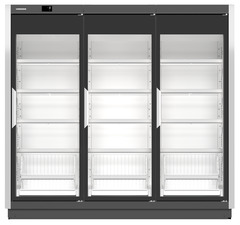 Immagine del prodotto, Prospettiva: Frontale chiuso vuoto, Congelatore per supermercati, Colore della struttura: grigio