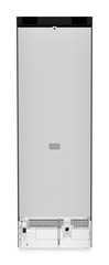 Product image, Perspective: back side, Freestanding refrigerator with BioFresh Professional, Casing colour: BlackSteel, Door colour: BlackSteel