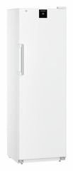 Obrázek výrobku, Perspektiva: Zešikma zavřený prázdný, Volne stojící mraznicka s NoFrost, Barva skříně: bílá, Barva dveří: bílá