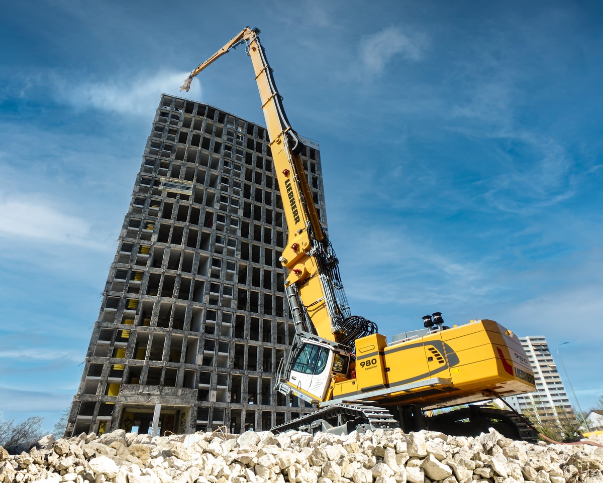 LIEBHERR R 980 DEMOLİTİON LİTRONİC