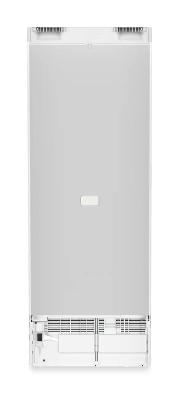 Product image, Perspective: back side, Freestanding fridge with EasyFresh, Casing colour: white, Door colour: white