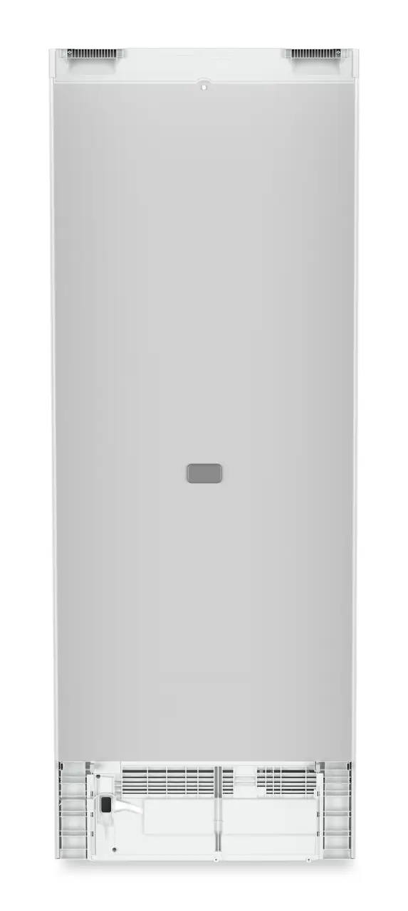 Product image, Perspective: back side, Combined fridge-freezers with EasyFresh and NoFrost, Casing colour: white, Door colour: white
