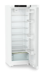 Produkt-Bild, Perspektive: schräg offen leer, Standkühlschrank mit EasyFresh, Gehäusefarbe: Weiß, Türfarbe: Weiß