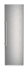 Product image, Perspective: straight closed, Freestanding fridge with EasyFresh, Casing colour: silver, Door colour: stainless steel