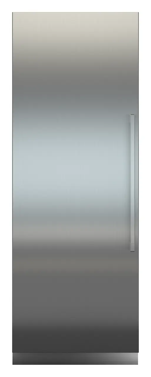 Produkt-Bild, Perspektive: gerade geschlossen, Integrierbarer Gefrierschrank mit NoFrost, Gehäusefarbe: Grau