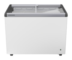 Product image, Perspective: straight closed, Ice-cream chest freezer, Casing colour: white