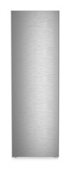Product image, Perspective: straight closed, Freestanding fridge with EasyFresh, Casing colour: silver, Door colour: stainless steel