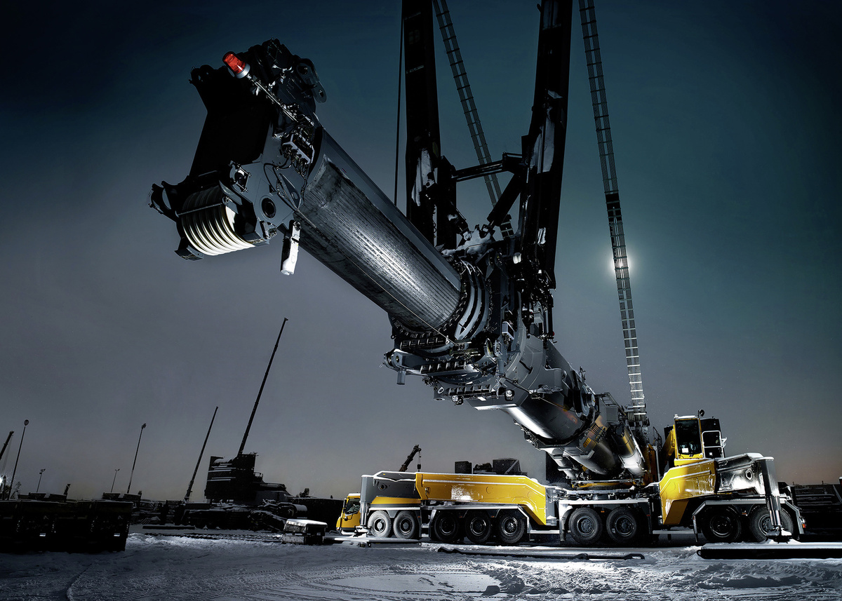 LIEBHERR  1/50 LTM11200-9.1 DENZAI使用 Mobile crane LTM 11200-9.1 - Liebherr