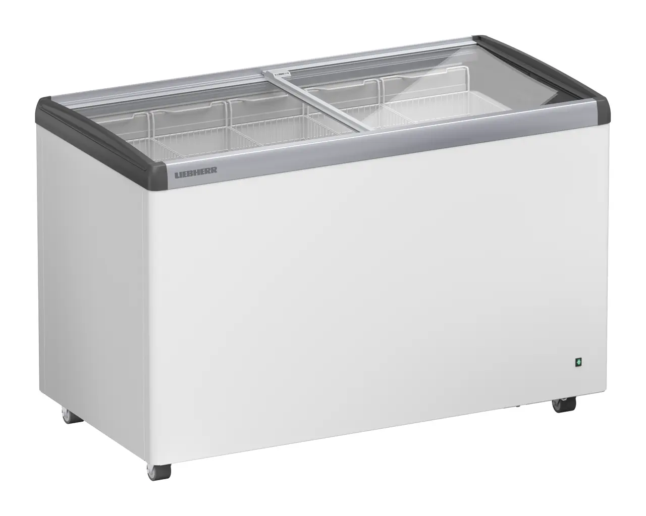 Product image, Perspective: oblique closed, Ice-cream chest freezer, Casing colour: white