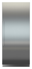 Product image, Perspective: straight closed, Refrigerator with BioFresh for integrated use, Casing colour: grey