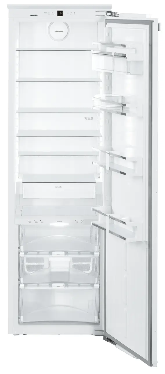 Product image, Perspective: straight open empty, Refrigerator with BioFresh for integrated use