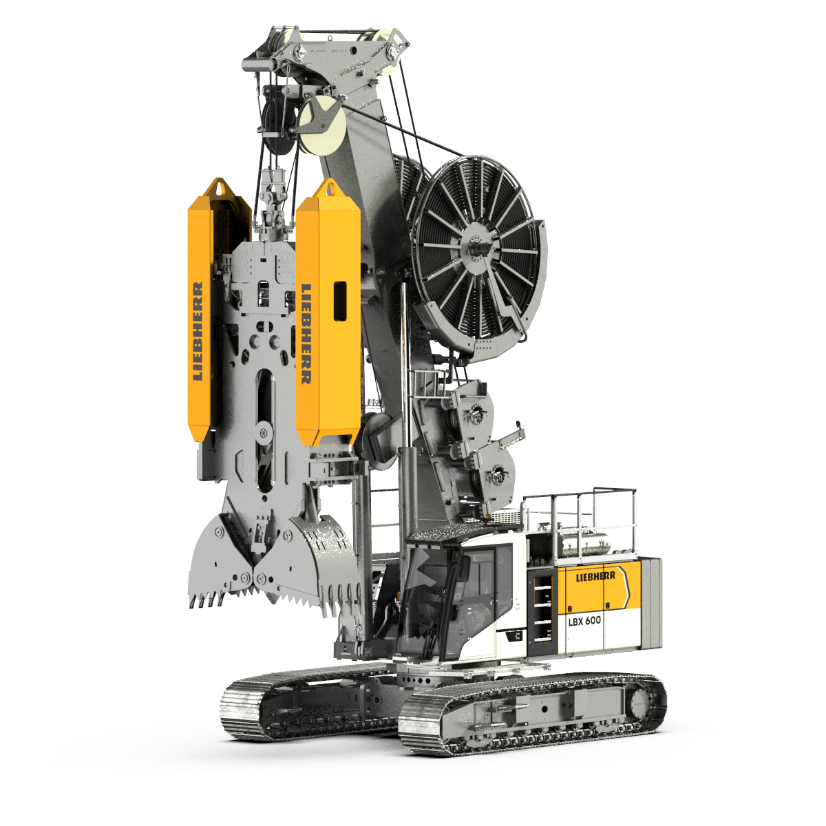 LBX 600 Carrier machine for slurry wall construction - Liebherr