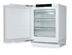 Product image, Perspective: oblique open empty, Freezer suitable for undercounter installation with NoFrost