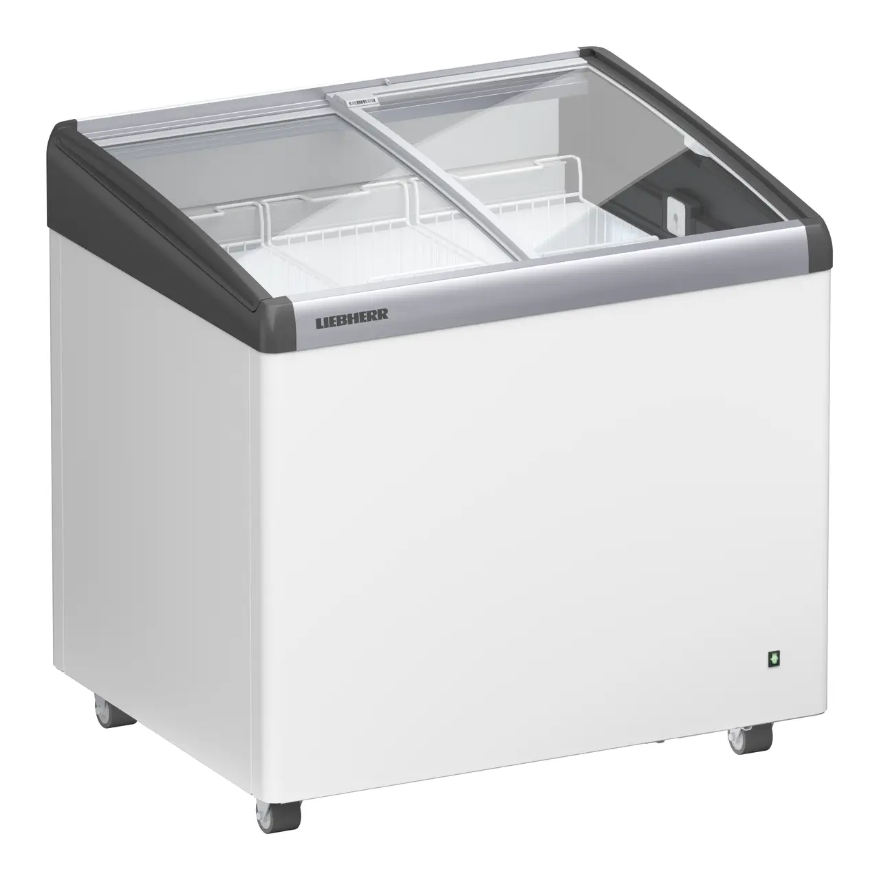 Product image, Perspective: oblique closed empty, Ice-cream chest freezer, Casing colour: white