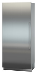 Product image, Perspective: oblique closed, Freezer for integrated use with NoFrost, Casing colour: grey