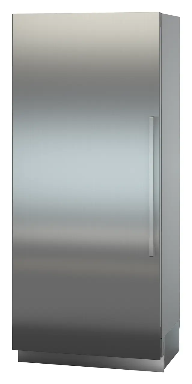 Product image, Perspective: oblique closed, Freezer for integrated use with NoFrost, Casing colour: grey
