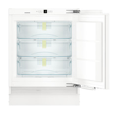 Product image, Perspective: straight open empty, Under-worktop, full-space BioFresh refrigerator for integrated use