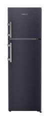 Product image, Perspective: straight closed, Fridge-freezer with NoFrost, Casing colour: grey, Door colour: Cobalt Steel