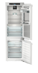 Product image, Perspective: straight open empty, Integratable fridge-freezer with BioFresh Professional and NoFrost