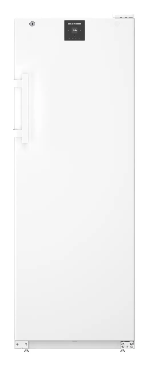 Изображение на продукта, Перспектива: Отпред, затворен, празен, Лабораторен хладилник с конвекционно охлаждане, Цвят на корпуса: бял, Цвят на вратата: бял