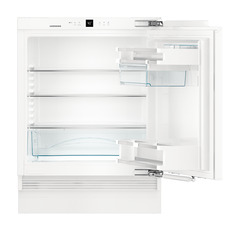 Product image, Perspective: straight open empty, Under-worktop refrigerator for integrated use