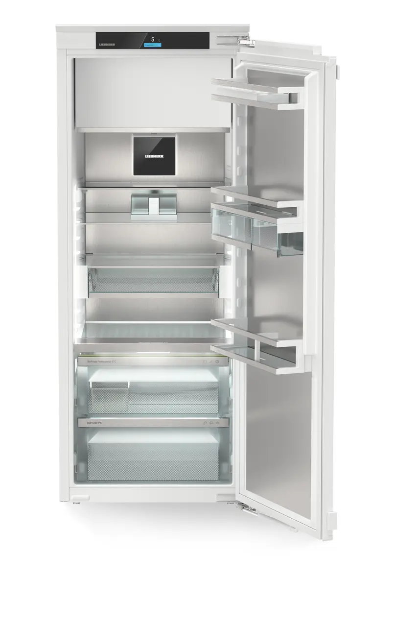 Produkt-Bild, Perspektive: gerade offen leer, Integrierbarer Kühlschrank mit BioFresh Professional