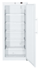 Product image, Perspective: straight open empty, Freezer with static cooling, Casing colour: white