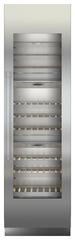 Product image, Perspective: straight closed, Built-in multi-temperature wine cabinet, Casing colour: grey