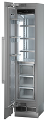 Product image, Perspective: oblique open empty, Freezer for integrated use