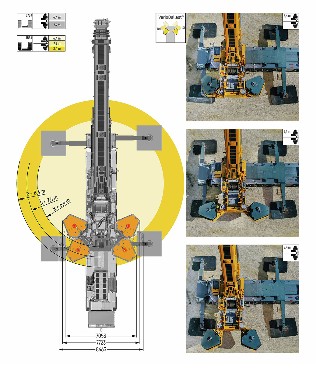 りんりん LTM 1650-8.1 Mobile crane - Liebherr