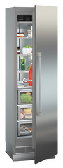 Product image, Perspective: oblique half-open decorated, Refrigerator with BioFresh for integrated use
