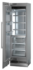 Product image, Perspective: oblique open empty, Freezer for integrated use with NoFrost