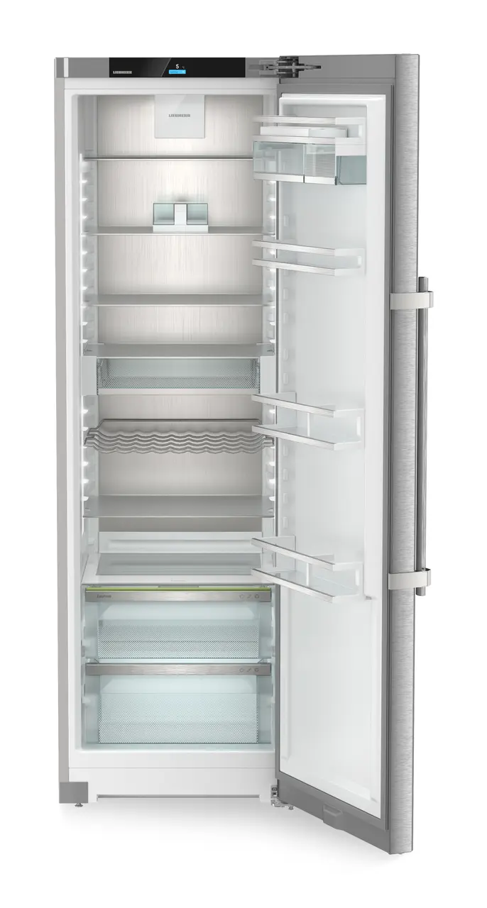Image de produit, Perspective: Droit ouvert vide, Réfrigérateur armoire avec EasyFresh, Couleur de porte: acier inox