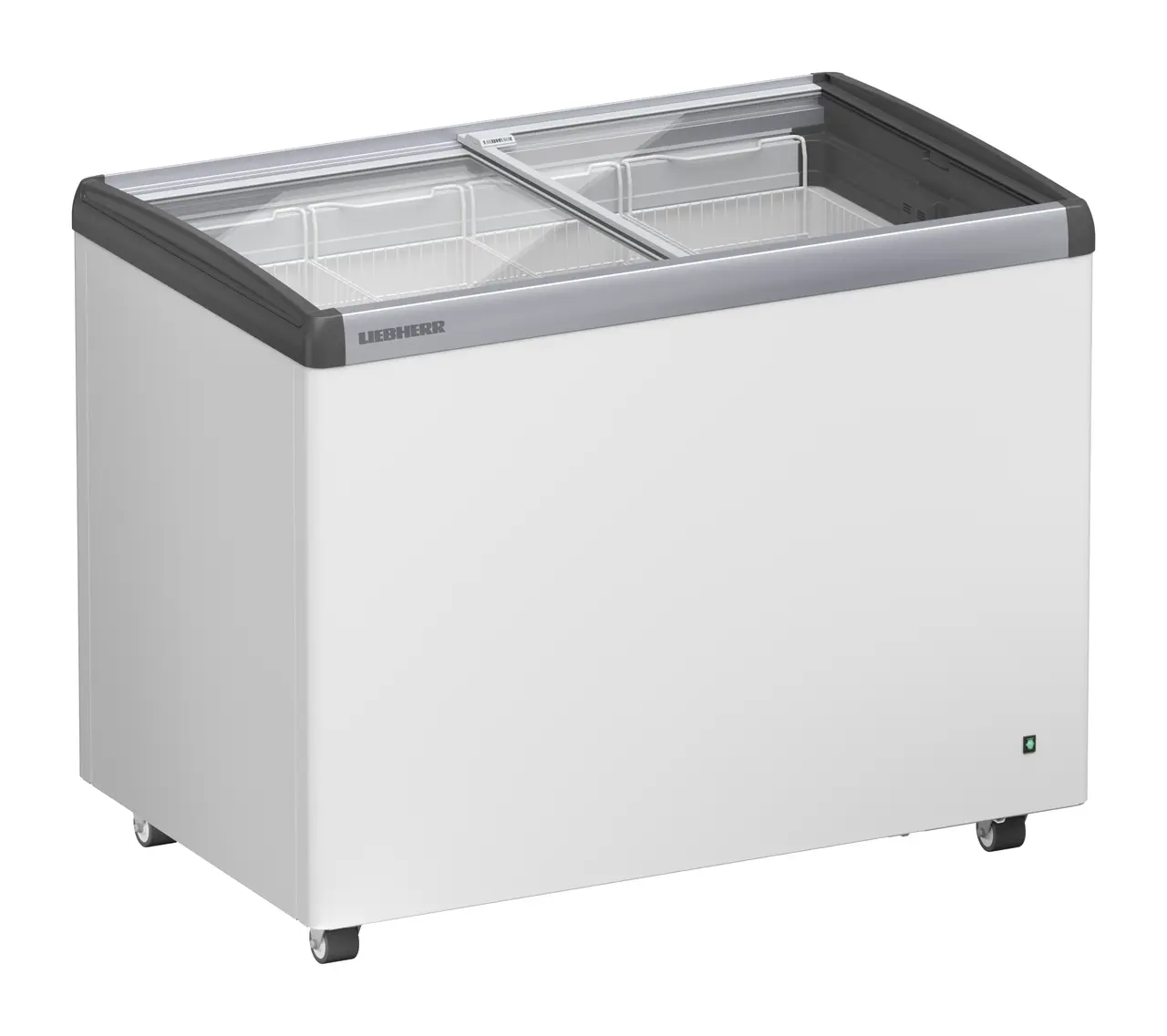 Product image, Perspective: oblique closed, Ice-cream chest freezer, Casing colour: white