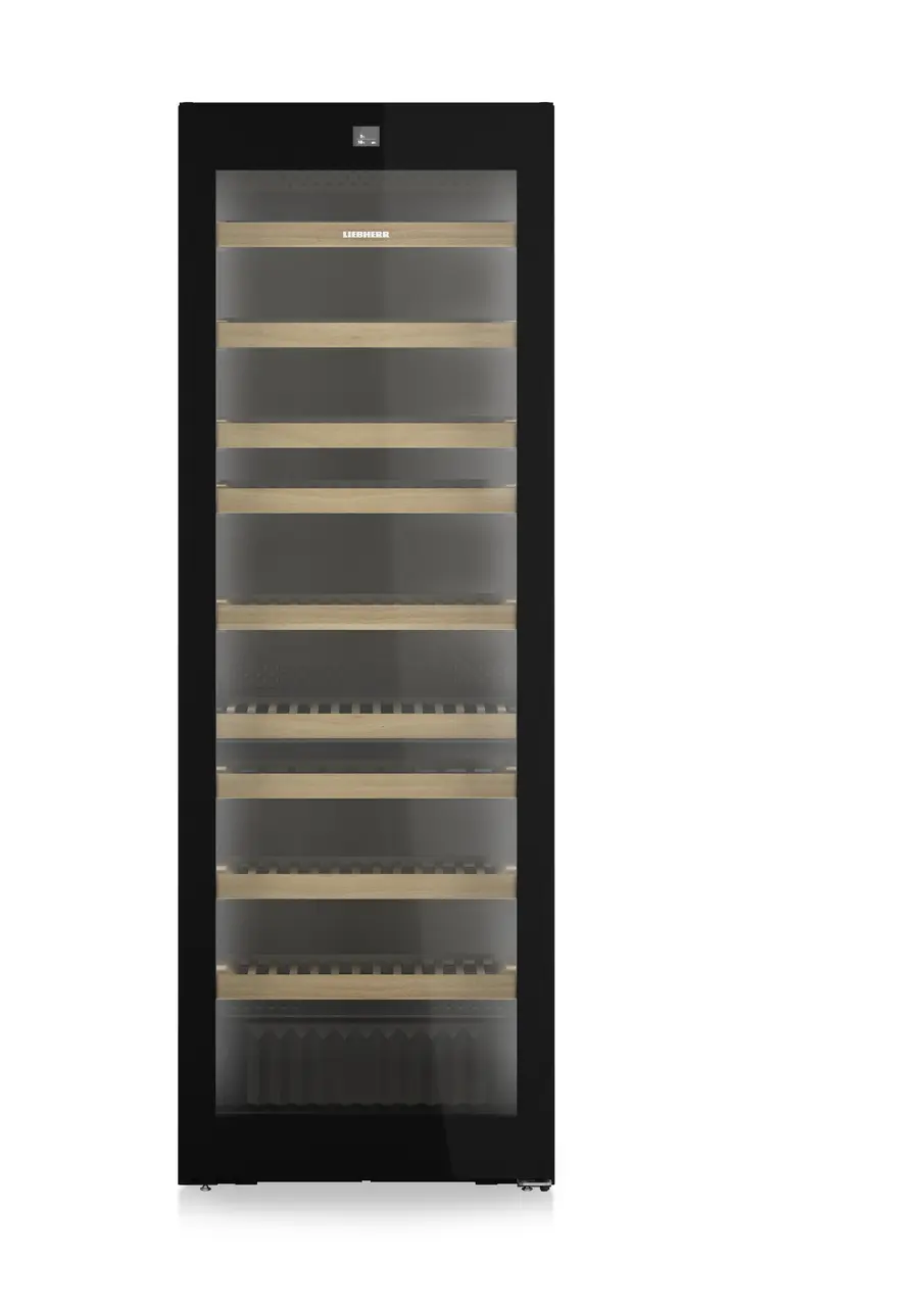 Obrázek výrobku, Perspektiva: Přímý zavřený prázdný, Temperovaná chladnicka na víno