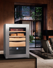 Product image, Perspective: milieu, Humidor, Casing colour: stainless steel