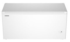 Image de produit, Perspective: Droit fermé vide, Congélateur coffre, Couleur de l’habillage: blanc, Couleur de porte: blanc