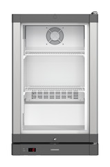 Product image, Perspective: straight closed empty, Counter top freezer with dynamic cooling, Casing colour: silver, Door colour: silver
