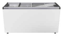 Immagine del prodotto, Prospettiva: Frontale aperto vuoto, Congelatore orizzontale per gelati, Colore della struttura: bianco