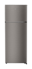 Product image, Perspective: straight closed, Fridge-freezer with NoFrost, Casing colour: grey, Door colour: Grey Steel