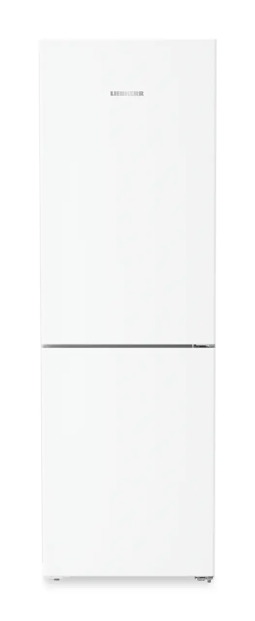 Produktbillede, Perspektiv: Lige lukket, Køle-frysekombination med EasyFresh og NoFrost, Kabinetfarve: Hvid, Dørfarve: Hvid