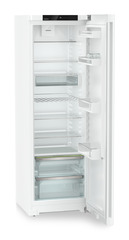 Product image, Perspective: oblique open empty, Freestanding fridge with EasyFresh, Casing colour: white, Door colour: white