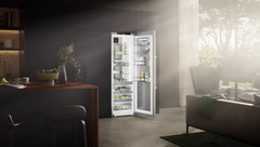 Product image, Perspective: milieu, Freestanding refrigerator with BioFresh Professional, Casing colour: stainless steel, Door colour: stainless steel