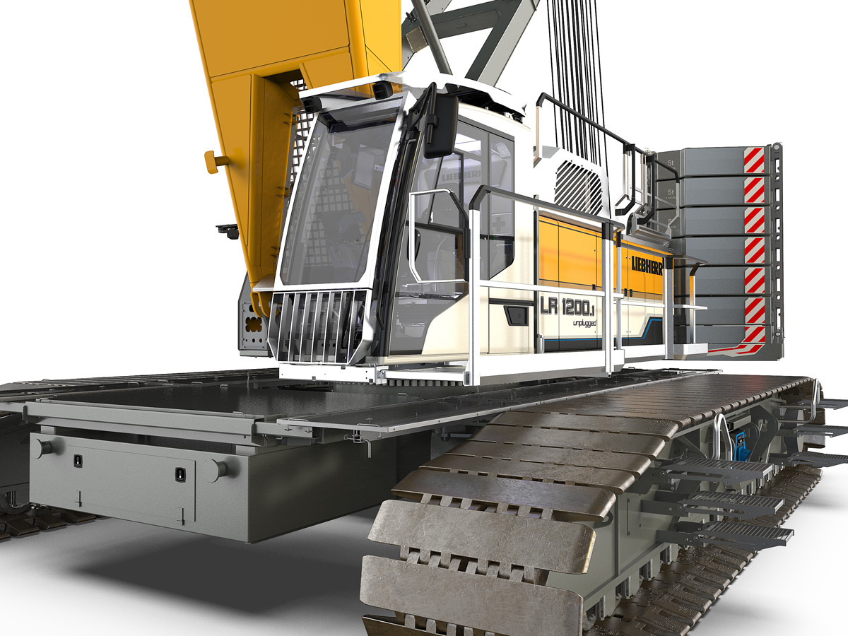 LR1200.1unplugged クローラークレーン - Liebherr