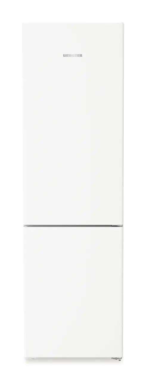 Product image, Perspective: straight closed, Combined fridge-freezers with EasyFresh and NoFrost, Casing colour: white, Door colour: white
