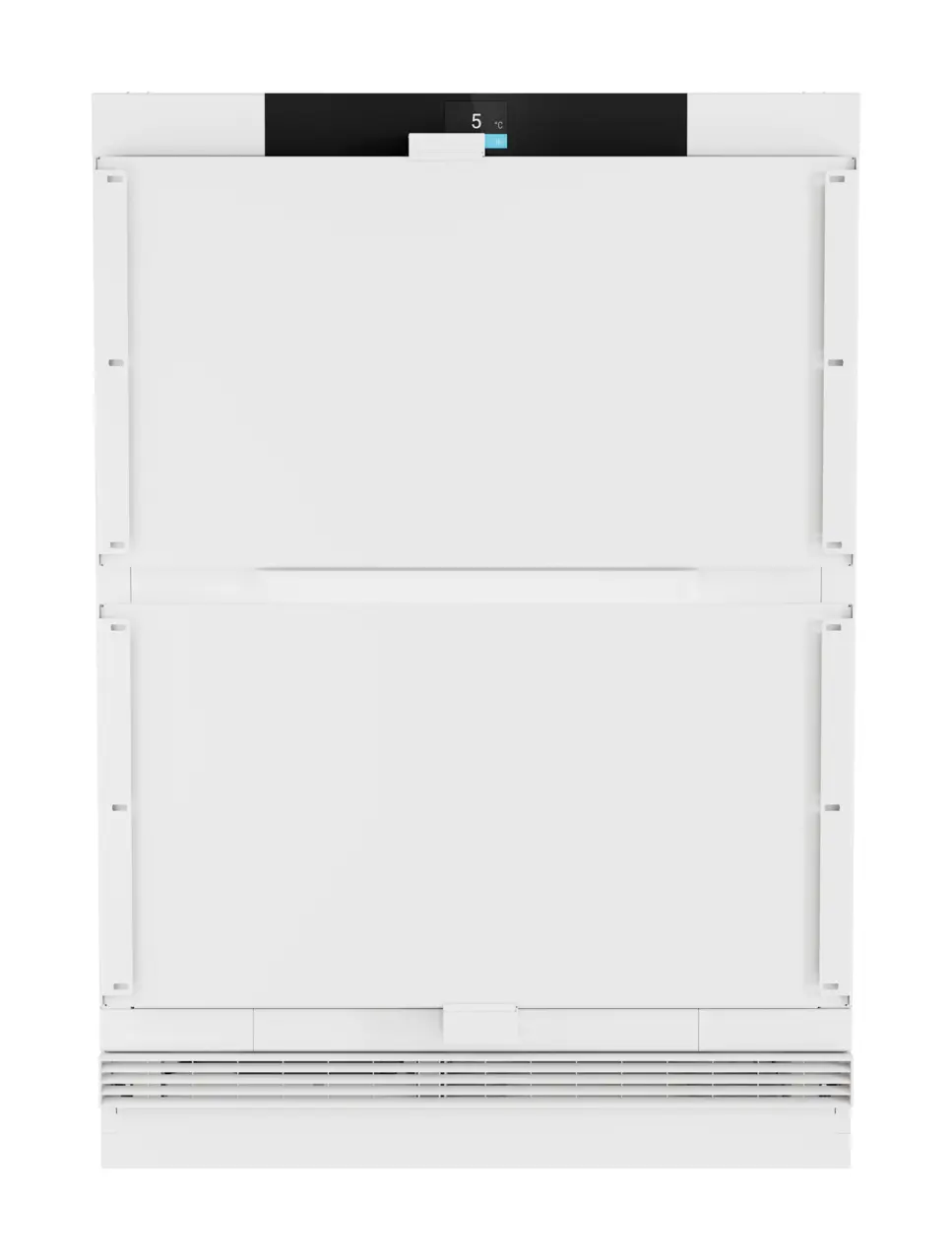 Slika izdelka, Perspektiva: Od spredaj, zaprto, Hladilnik primeren za podpultno vgradnjo